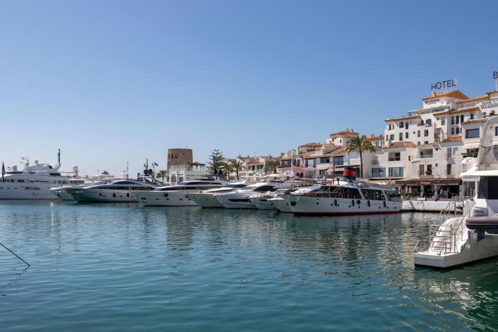 Luxury Sea View Puerto Banus Leilighet Marbella Eksteriør bilde